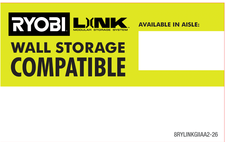 RYOBI LINK COMPATIBLE ATTACHMENT FLAG